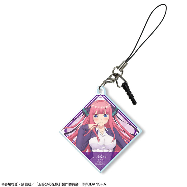 『五等分の花嫁』アクリルイヤホンジャックアクセサリー デザイン02(中野二乃)